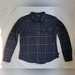 Patagonia women's Fjord flannel, blue small